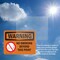 Signmission No Smoking Beyond This Point OSHA Warning Sign, Plastic, 10in W x 7in L, 2PK OS-2PACK-WS-P-710-L-12710 - alternate 2